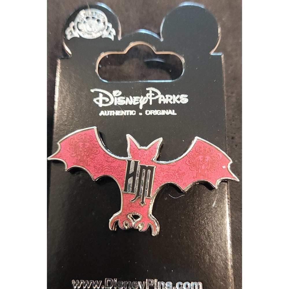 Disney Haunted Mansion Bat Gargoyle Silhouette Wallpaper Designed Pin 123035